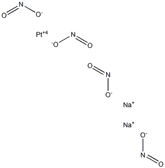 disodium tetrakis(nitrito-N)platinate 结构式