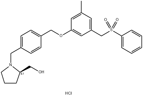 PF-543, 1706522-79-3, 结构式