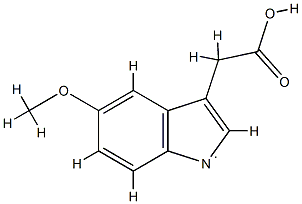 1H-Indol-1-yl,3-(carboxymethyl)-5-methoxy-(9CI)|
