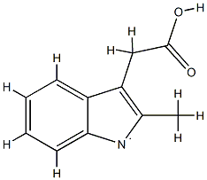 1H-Indol-1-yl,3-(carboxymethyl)-2-methyl-(9CI)|