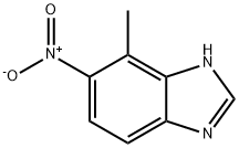 1H-Benzimidazole,4-methyl-5-nitro-(9CI)