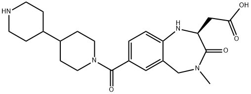 化合物 LOTRAFIBAN 结构式