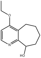 5H-Cyclohepta[b]pyridin-9-ol,4-ethoxy-6,7,8,9-tetrahydro-(9CI) Structure