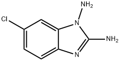1H-Benzimidazole-1,2-diamine,6-chloro-(9CI) Structure