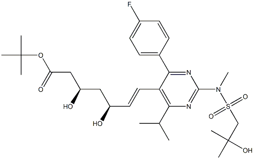 Rosuvastatin Structure
