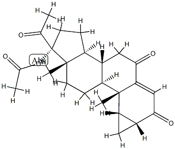 6-Keto Cyproterone Acetate Structure