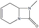 1,7-Diazabicyclo[4.2.0]oct-3-en-8-one,7-methyl-(9CI) Structure
