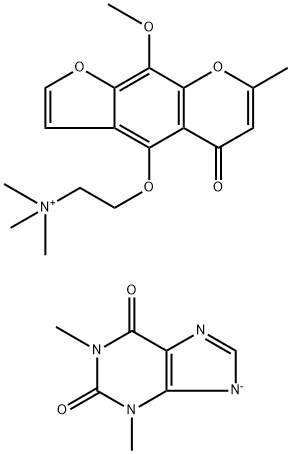 Visnafyllin, 17243-56-0, 结构式