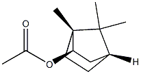 1,7,7-trimethyl-, acetate, exo-(+-)-Bicyclo[2.2.1]heptan-2-ol Structure
