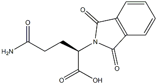 N-Phthalyl-D-glutamine Structure