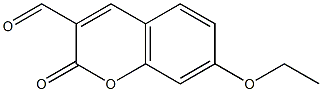 2H-1-Benzopyran-3-carboxaldehyde,7-ethoxy-2-oxo-(9CI) Structure