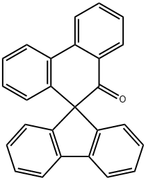 10′H-スピロ[フルオレン-9,9′-フェナントレン]-10′-オン 化学構造式