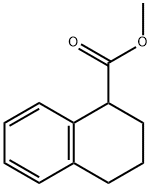 メチル-1,2,3,4-テトラヒドロ-1-ナフタレンカルボキシレ-ト 化学構造式