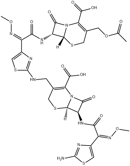 头孢噻肟杂质F, 175032-97-0, 结构式