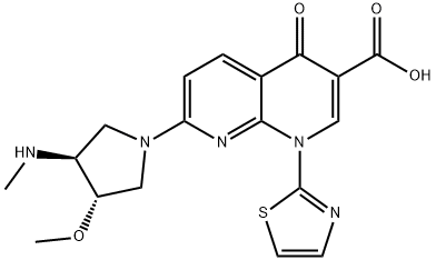 VORELOXIN,175414-77-4,结构式