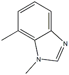 1H-Benzimidazole,1,7-dimethyl-(9CI) Structure