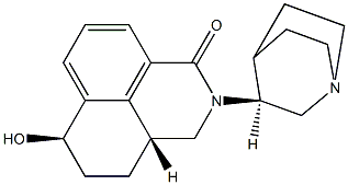 (6R)-Hydroxy (R,S)-Palonosetron 化学構造式