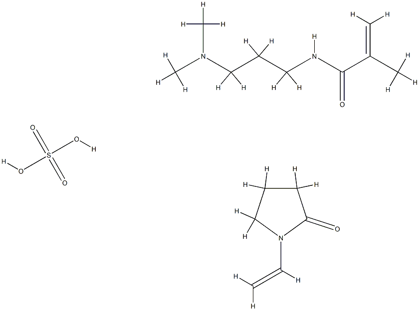 VP/DMAPA ACRYLATES COPOLYMER Struktur