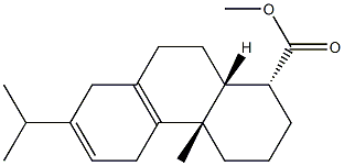 Abieta-8,12-dien-18-oic acid 结构式