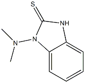 2H-Benzimidazole-2-thione,1-(dimethylamino)-1,3-dihydro-(9CI) Struktur