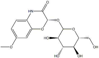 2-O-glucosyl-7-methoxy-1,4(2H)-benzoxazin-3-one|2-O-葡萄糖基-7-甲氧基-1,4(2H)-苯并噁嗪-3-酮