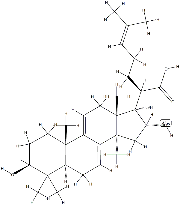 16Α-羟基松苓新酸, 176390-66-2, 结构式