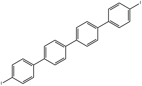 4,4′′′-二碘-1,1′:4′,1′′:4′′,1′′′-四苯基, 1770-82-7, 结构式