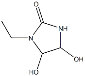 2-Imidazolidinone,1-ethyl-4,5-dihydroxy-(9CI)|