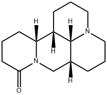 (5β,6β,7β)-Matridin-15-one Struktur