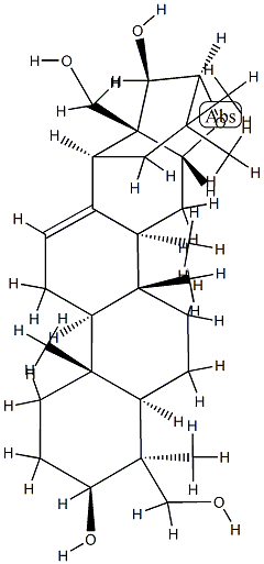 七叶树皂苷元, 17806-68-7, 结构式