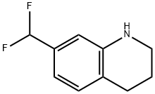 7-(二氟甲基)-1,2,3,4-四氢喹啉, 1783624-20-3, 结构式
