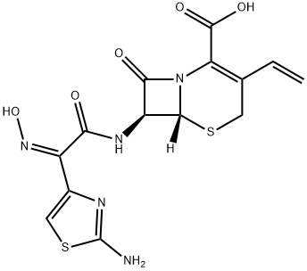 头孢地尼 7-异构体, 178601-89-3, 结构式