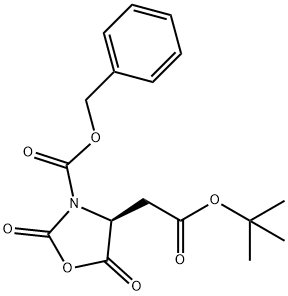 Z-L-Aspartic acid β-tert·butyl ester N-carboxyan Structure