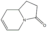 3(2H)-Indolizinone,1,5,8,8a-tetrahydro-(9CI) Structure