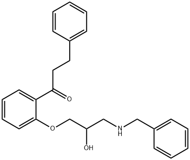 N-Depropyl N-Benzyl Propafenone Struktur