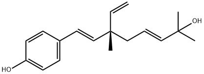 δ3,2-ヒドロキシ-バクキオール 化学構造式