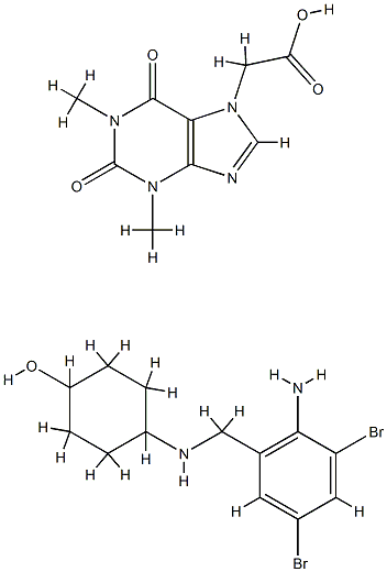 Acebrophylline Struktur