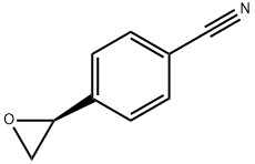4-(2S)-2-oxiranylbenzonitrile, 179694-33-8, 结构式