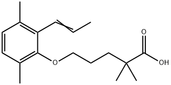 Gemfibrozil EP Impurity D Structure