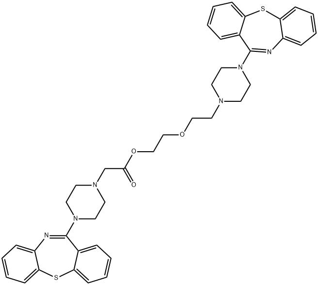 Quetiapine EP Impurity C Structure