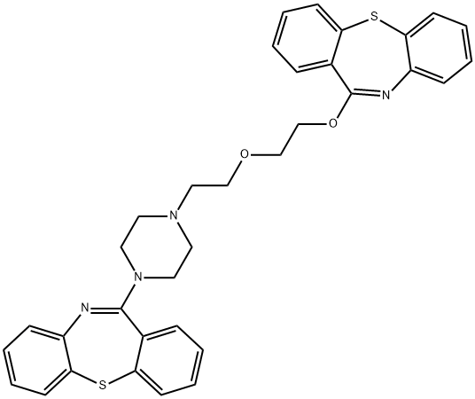 喹硫平杂质21, 1800608-95-0, 结构式