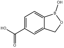 1-hydroxy-1,3-dihydrobenzo[c][1,2]oxaborole-5-carboxylic acid Struktur