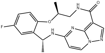 レポトレクチニブ 化学構造式