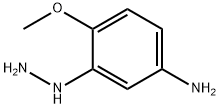 Benzenamine, 3-hydrazinyl-4-methoxy-HCl Structure