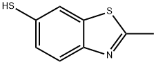 6-Benzothiazolethiol,2-methyl-(9CI) Structure