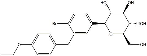 达格列净杂质, 1807632-95-6, 结构式
