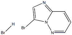 3-BROMOIMIDAZO[1,2-B]PYRIDAZINE HBR SALT,18087-74-6,结构式