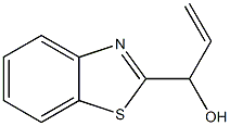 2-Benzothiazolemethanol,alpha-ethenyl-(9CI) Structure