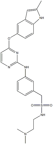 Sulfatinib Structure