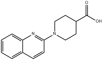 1-quinolin-2-ylpiperidine-4-carboxylic acid Structure